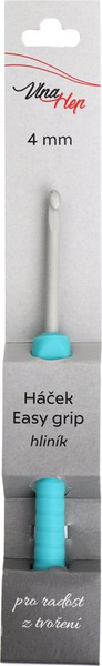 Vlna-Hep Easy grip háček 14 cm hliníkový - velikost 4