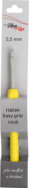 Vlna-Hep Easy grip háček 14 cm hliníkový - velikost 5,5