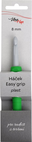 Vlna-Hep Easy grip háček 15 cm plastový - velikost 8