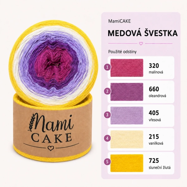 MamiCAKE - Medová švestka