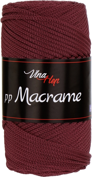 Vlna-Hep PP Macrame 4031 - hnědovínová