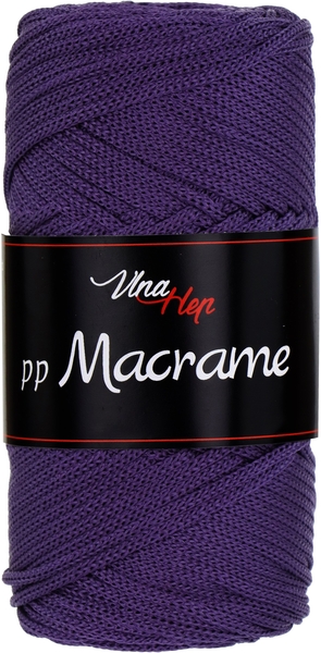 Vlna-Hep PP Macrame 4071 - tmavě fialová