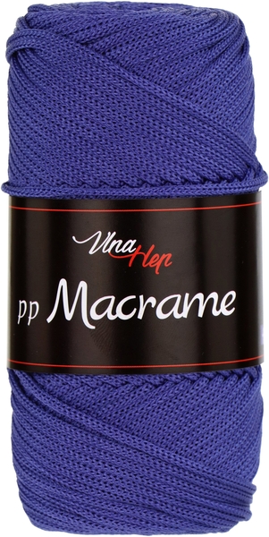 Vlna-Hep PP Macrame 4108 - fialově modrá