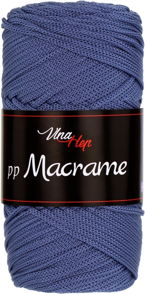 Vlna-Hep PP Macrame 4113 - jeans modrá