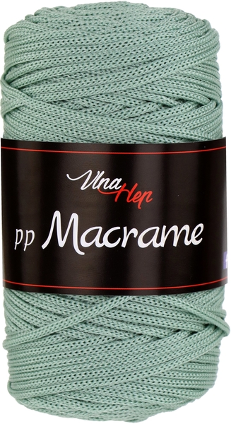Vlna-Hep PP Macrame 4134 - mechově zelená