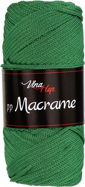 Vlna-Hep PP Macrame 4135 - trávově zelená