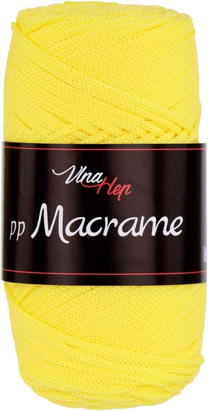 Vlna-Hep PP Macrame 4184 - žlutá