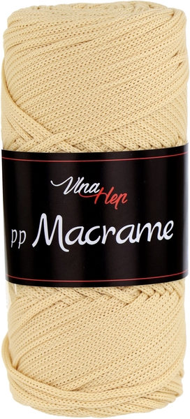 Vlna-Hep PP Macrame 4204 - písková