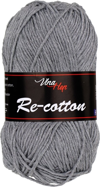 Vlna-Hep Re-cotton 81027 - šedá