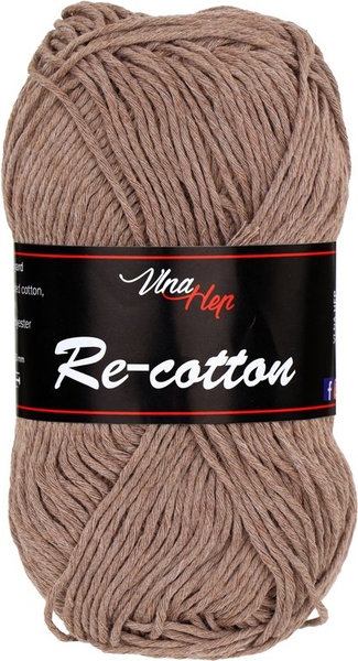 Vlna-Hep Re-cotton 81060 - středně hnědá