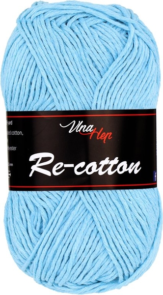Vlna-Hep Re-cotton 81241 - modrý tyrkys