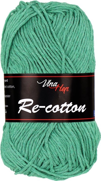 Vlna-Hep Re-cotton 81242 - trávově zelená