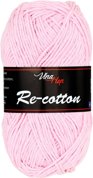 Vlna-Hep Re-cotton 81320 - světle růžová