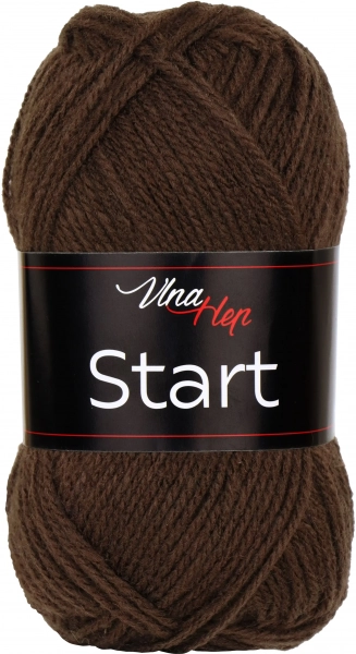 Vlna-Hep Start 41057 - hnědá