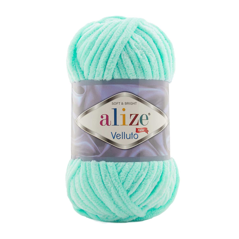 Alize Velluto 19 - světlá tyrkysová