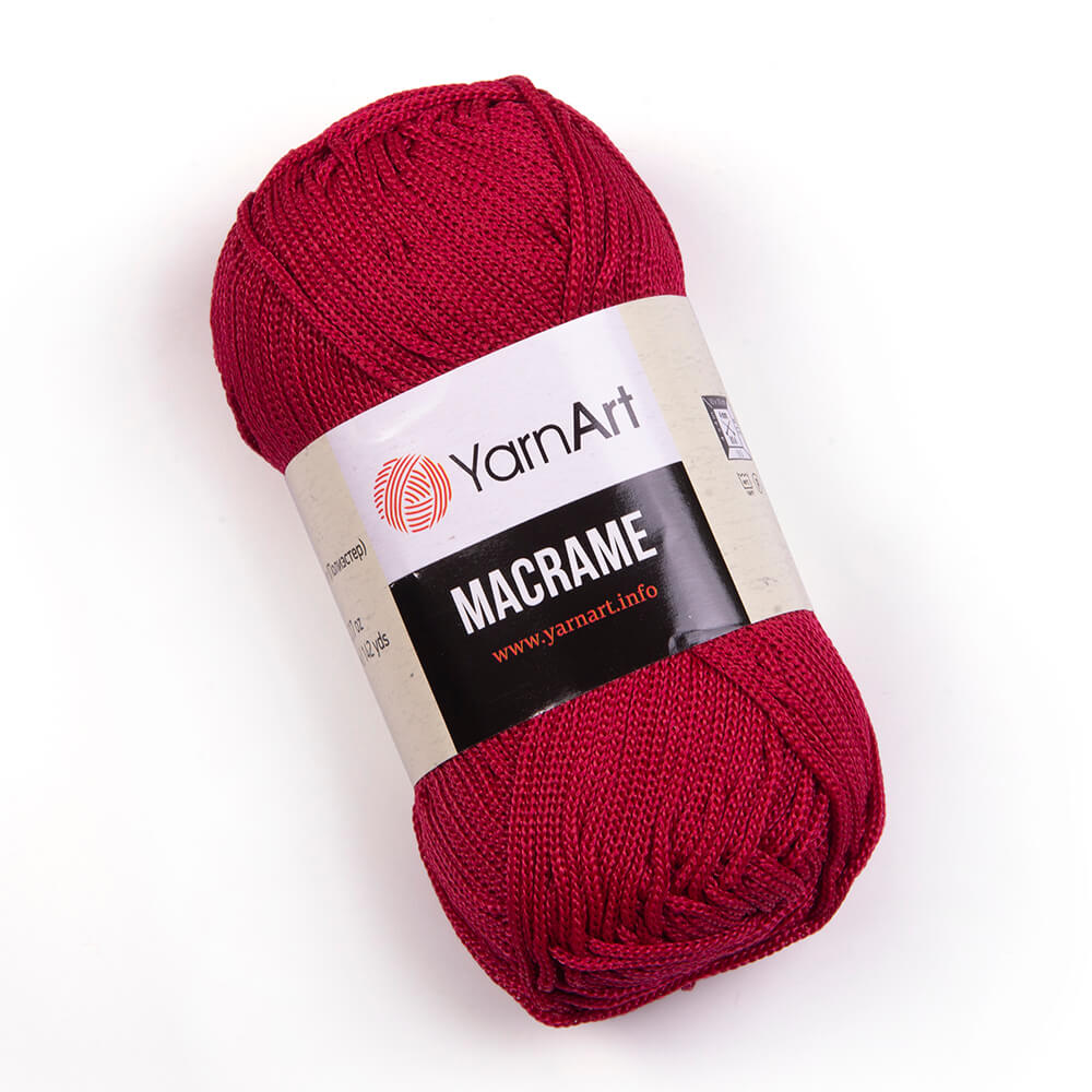 YarnArt Macrame 143 - matná červená