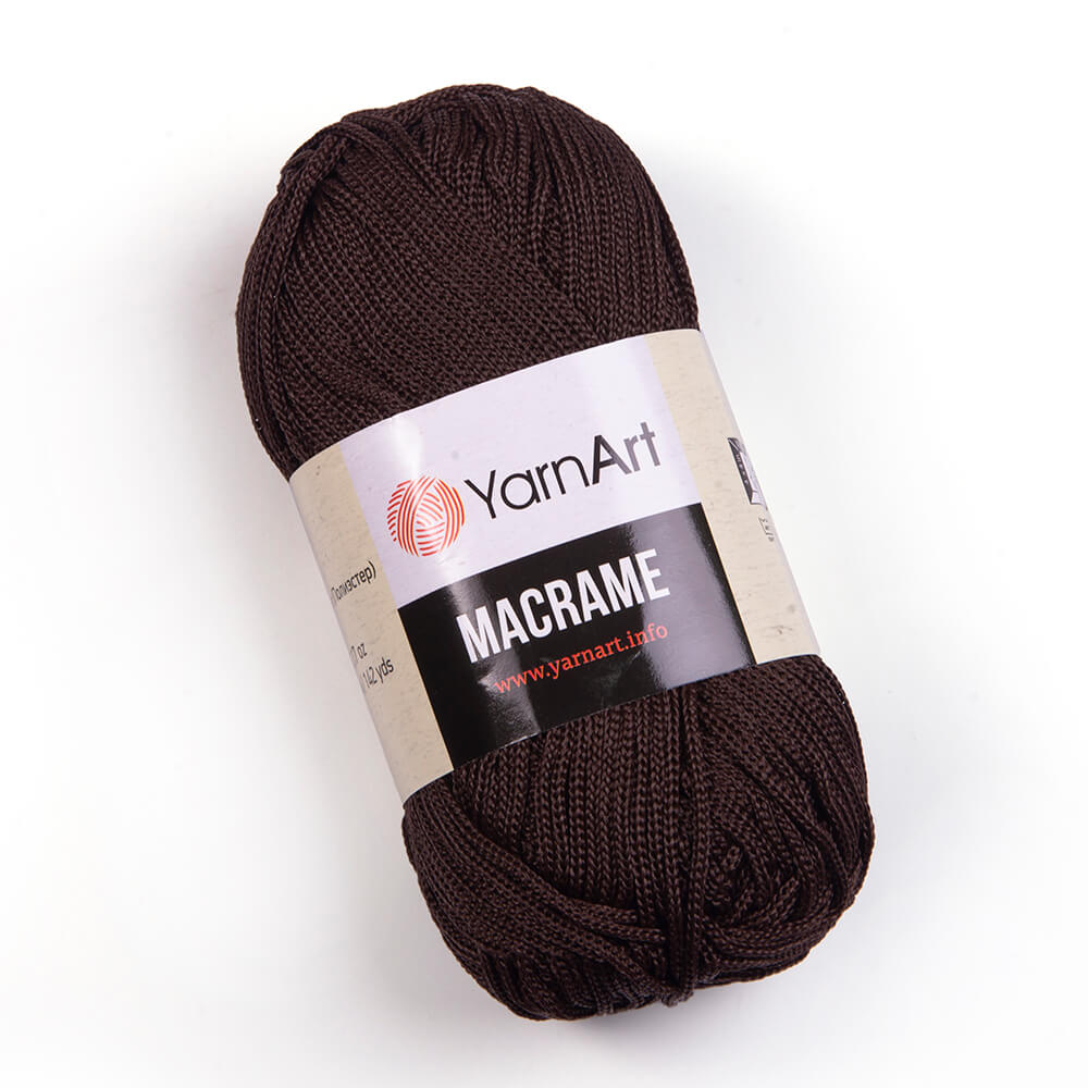 YarnArt Macrame 157 - tmavě hnědá