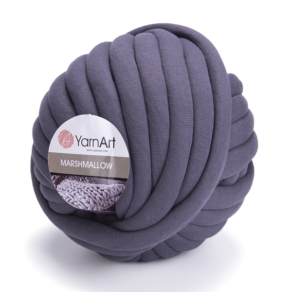 YarnArt Marshmallow 908 - tmavě šedá