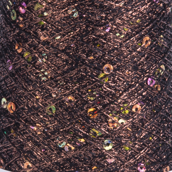 YarnArt Paillettes 8007 - hnědá