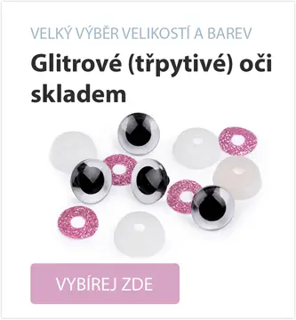 Glitrové třpytivé oči